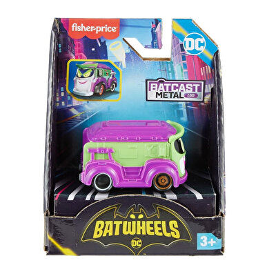 Fisher Price Dc Batwheels 1:55 Ölçekli Arabalar Prank The Joker