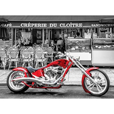 Anatolian Puzzle 1000 Parça Kırmızı Chopper