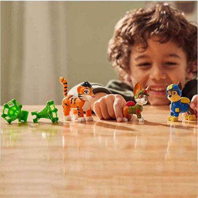 Paw Patrol Pups Jungle Kahramanlar Chase, Tracker & Tiger