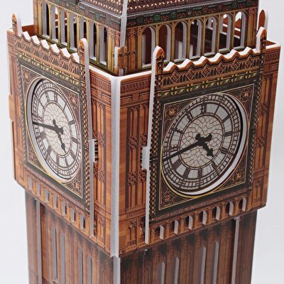 Cubic Fun 3D Puzzle 28 Parça Big Ben İngiltere (LED Işık Seri)