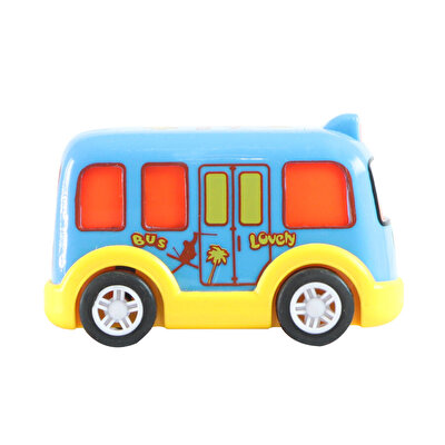 Mavi Çek Bırak Sevimli Araba