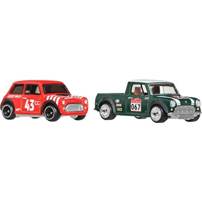 Hot Wheels 2'li̇ Premi̇um Araba Seti̇ Morris Mini & 67 Austin Mini Pickup JBK97