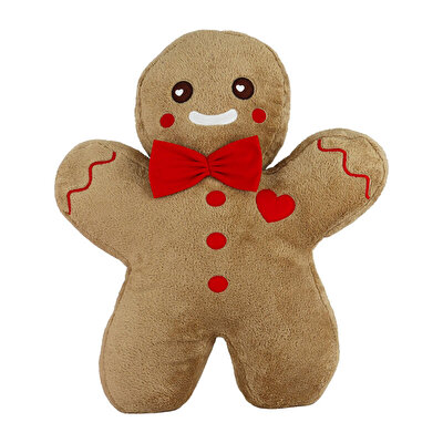 Kırmızı Kalpli Love Kurabiye Adam 35 Cm