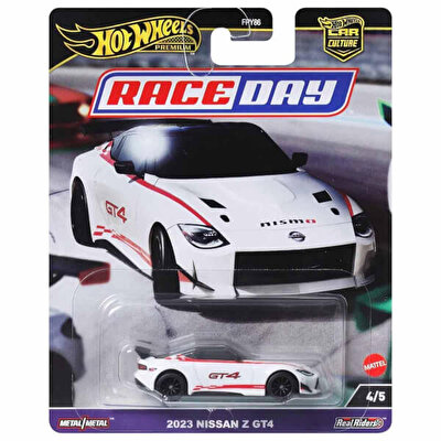Hot Wheels Premium Car Culture Race Day 2023 Nissan Z GT4 Araba HRV73
