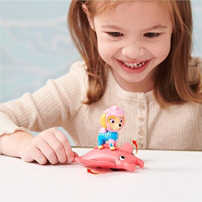 Paw Patrol Aqua Pups Rocky Sawfi̇sh Skye And Manta Ray