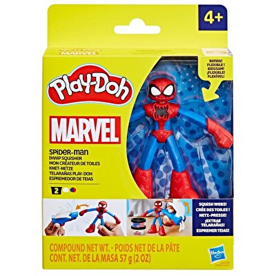 Play Doh Marvel Figürü ve Oyun Hamuru Seti Spider Man G0058