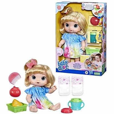 Baby Alive Bebeğimle Eğlenceli Meyveli Yudumlar Sarışın F7356