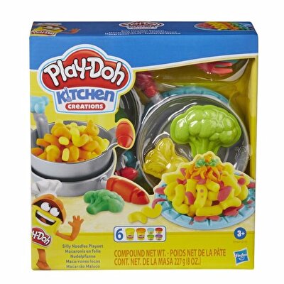 Play Doh Mutfak Atölyesi Eğlenceli Makarna Seti E9369