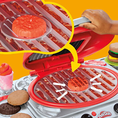 Play Doh Işıklı ve Sesli Sizzlin Izgara Oyun Seti G0500