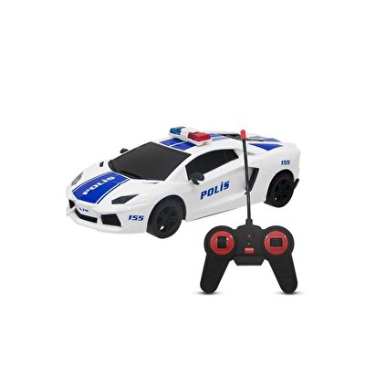 Uzaktan Kumandalı 1:16 Polis Arabası