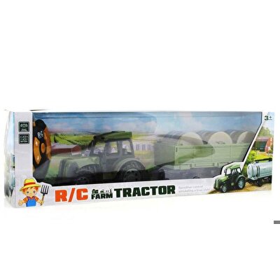 Uzaktan Kumandalı Saman Taşıyan Römork Traktör