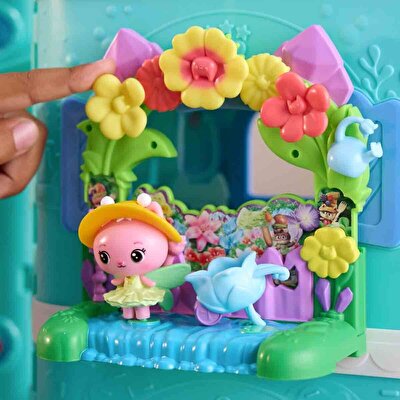Gabby’s Dollhouse Oyun Seti̇ Queen Kitty Fairy's Garden Balcony