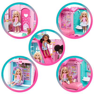 Barbie Chelsea Açılır Bebek Evi JFW49