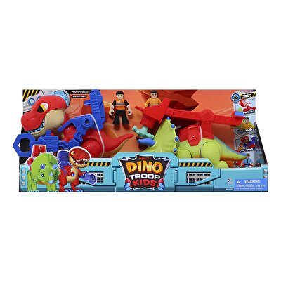 Dino Troop Kids Triceraptor ve T-Rex Figürleri