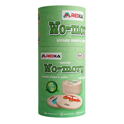 Wo Mory Taşıtlar Ahşap Kartlar
