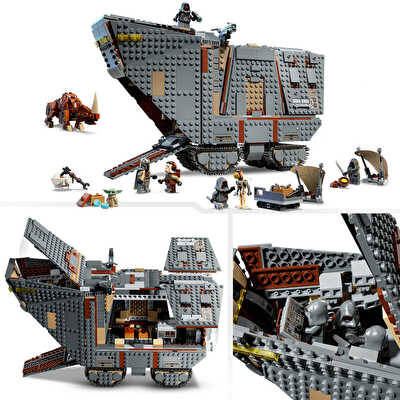 LEGO Star Wars Gezegen Dışı Kum Taşıtı ve Mudhorn 75453