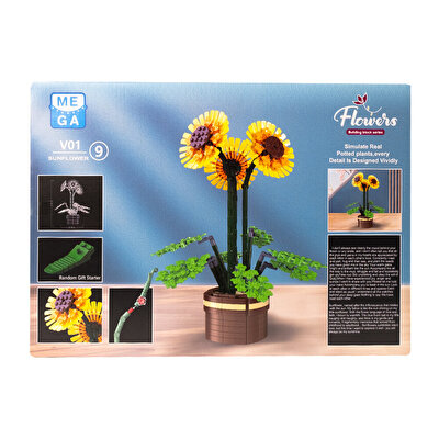 Mega Blok Çiçek Ayçiçeği 731 Parça