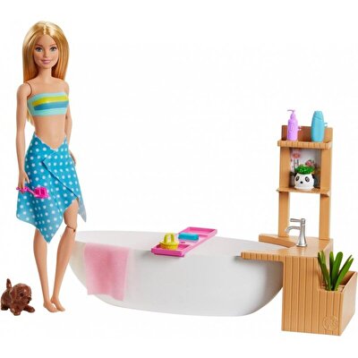 Barbie Wellness Barbie'nin Spa Günü Oyun Seti GJN32