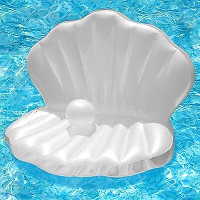 Dev Beyaz İncili Havuz Yatak