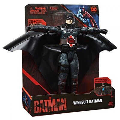 Wingsuit Batman Sesli ve Işıklı Aksiyon Figür 30 cm