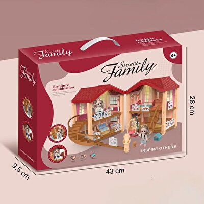 Kutulu Kurmalı Maket Ev Seti