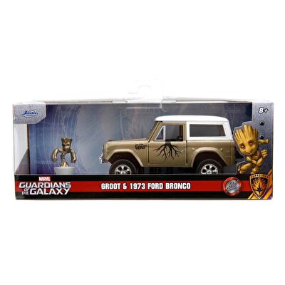 Jada 1:32 Ölçekli Marvel Groot 1973 Ford Bronco
