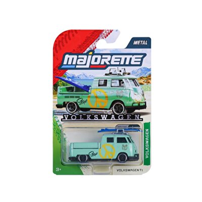 Majorette Volkswagen Premium Araba Volkswagen T1 Su Yeşili