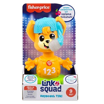 Fisher Price Link Squad Heyecanlı Tilki Eğitici Bebek Oyuncağı HYL27
