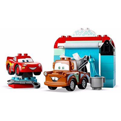 LEGO Duplo Disney Şimşek McQueen ve Mater'in Oto Yıkama Eğlencesi 10996