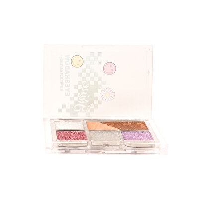 Hot Focus Sparkle Rainbow Taşınabilir Kozmetik Seti