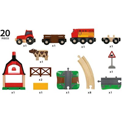 Brio Çiftlik Tren Yolu Seti