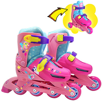 My Little Pony Mavi-Pembe Paten 27/30