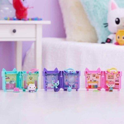 Gabby Dollhouse Klipsli Mini Oyun Seti Baby Box Cat
