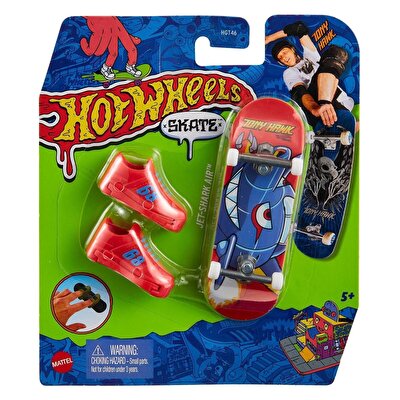 Hot Wheels Skate Parmak Kaykay Ve Ayakkabı Paketleri̇ Jet Shark Air HGT64