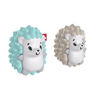 Fisher Price Eğlenceli Arkadaşlar Dişlik ve Çıngıraklar Kirpi İkizler (FXC22)