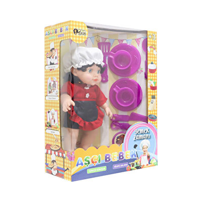 Kutulu Sesli Aşçı Bebek