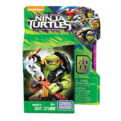 Mega Bloks TMNT Micro Action Figür