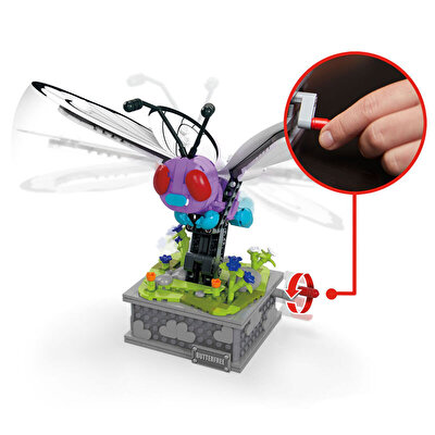 Mega Pokemon Kinetik Butterfree HKT22