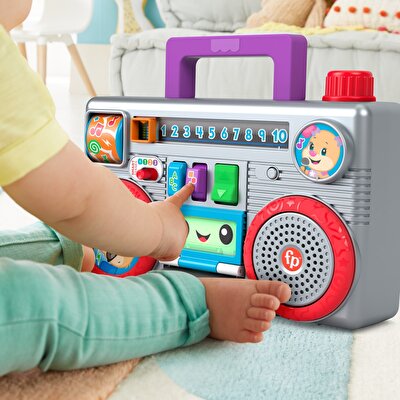 Fisher Price Eğlen ve Öğren Müzik Kutusu Türkçe ve İngilizce