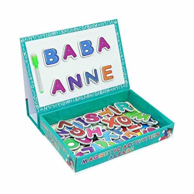 Manyetik Alfabe Aktivite Oyun Seti