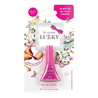 Lukky Soyulabilir Oje Pastel Pembe 043