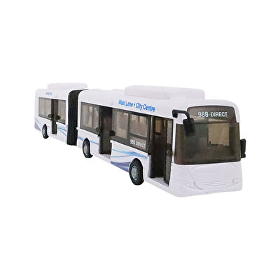 Teama 1:48 Körüklü Şehir Otobüsü Beyaz