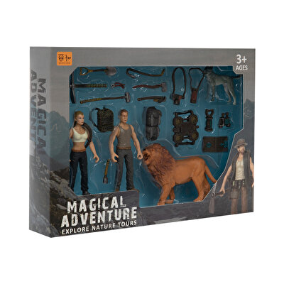 2'li Figürlü Aslanlı Savunma Seti