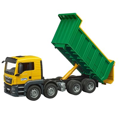 Bruder Man Tgs Damperli Kamyon (Sarı-Yeşil) BR03766