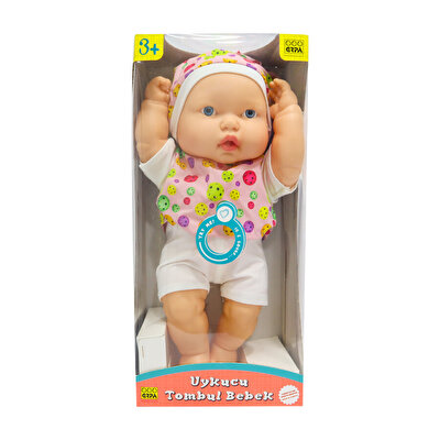 Baby Gadi Türkçe Konuşan Tombul Kel Bebek Pembe