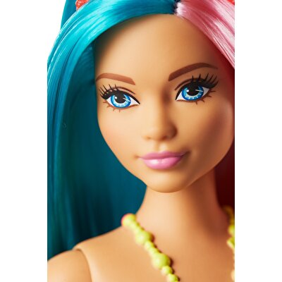Barbie Dreamtopia Denizkızı Bebekler Açık Tenli Mavi Pembe Saçlı (GJK11)