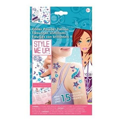 Style Me Up Kendin Yap Aktivite Paketi- Işıltılı Dövmeler