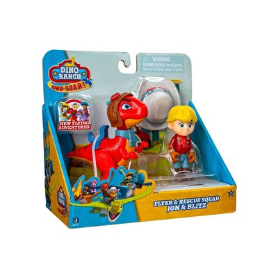 Dino Ranch 2’li Figür Paketi Jon & Blitz