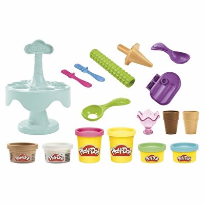 Play Doh Mutfak Atölyesi Dondurma Partisi Seti F5332