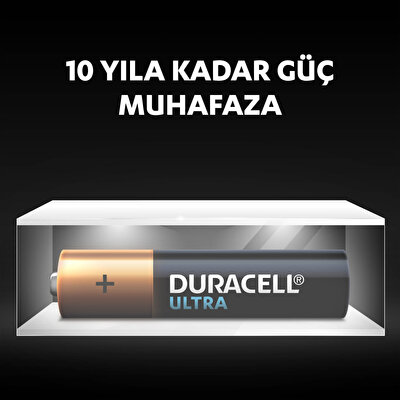 Duracell Ultra AAA 4´lü İnce Kalem Pil